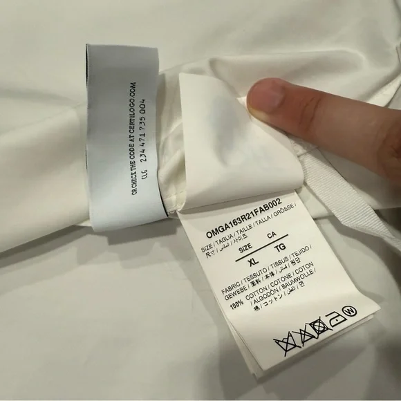 Rare Off-White Mona Lisa Holiday Shirt - Picture 7 of 7